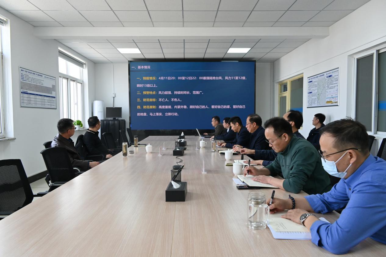 永利集团304登录集团党委副书记、董事、总经理刘晓光 赴“北三县”项目办开展极端大风天气应急部署现场检查