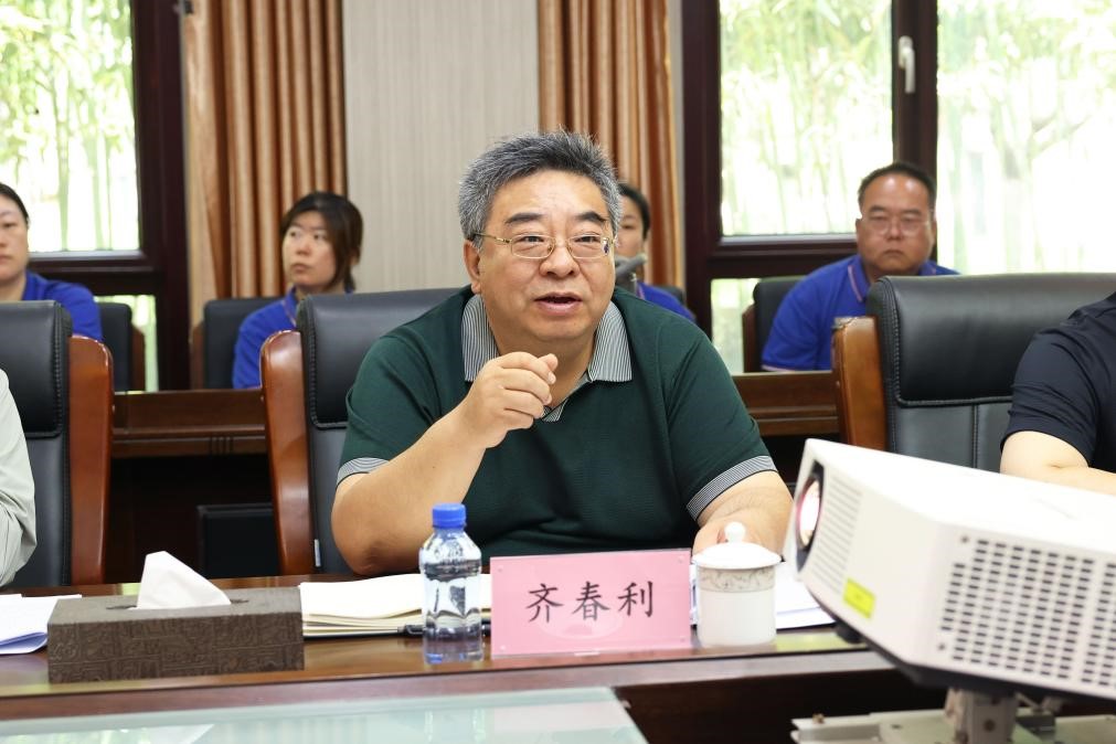 永利集团304登录集团党委书记、董事长齐春利赴京燕公司调研党建及防汛供水工作